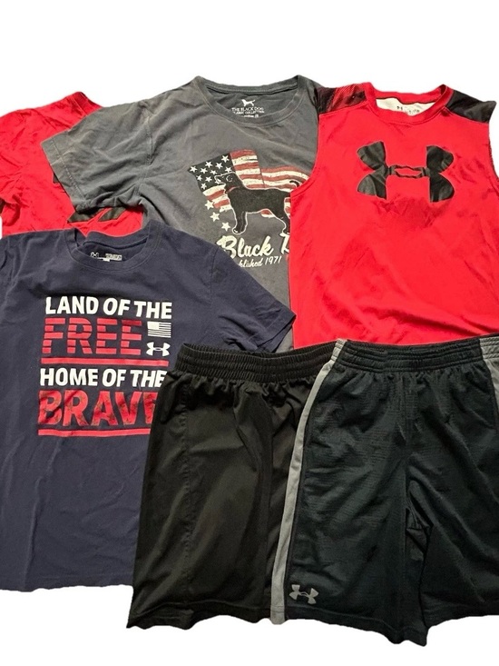 Reebok Other - Boy’s Athletic Summer Clothing Under Armour Reebok Tank Top Size Medium (8)